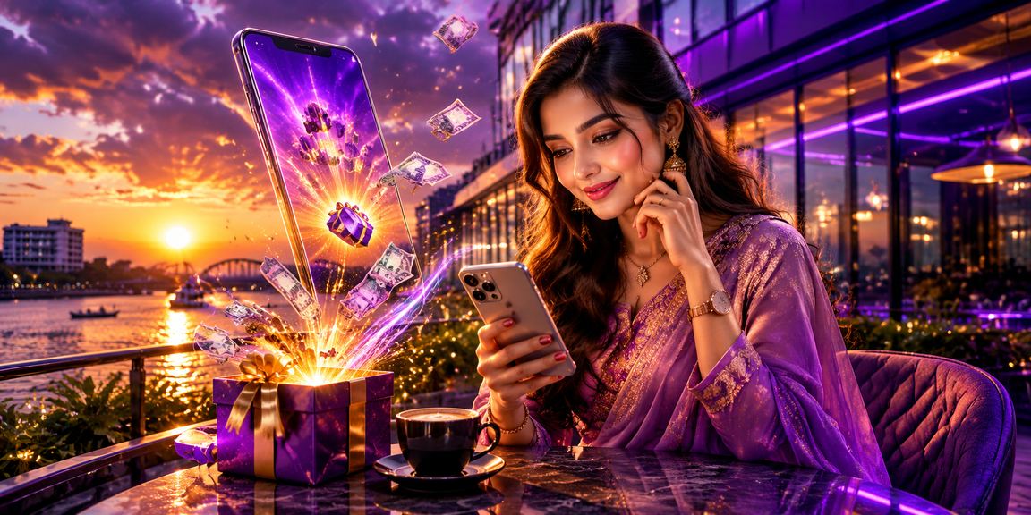 বগুড়ায় নিয়ন আলোয় মোবাইলে ক্যাসিনো বেটিং করছেন একজন ব্যবহারকারী